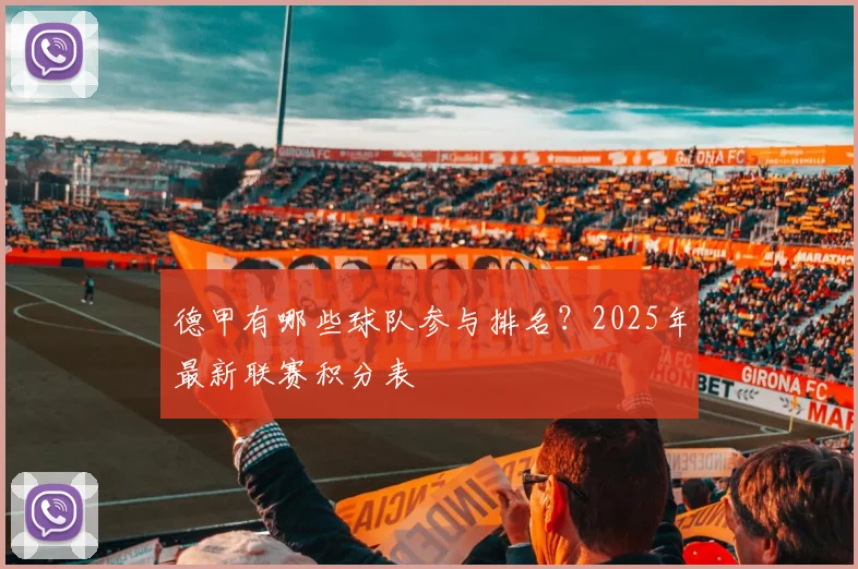 德甲有哪些球队参与排名？2025年最新联赛积分表